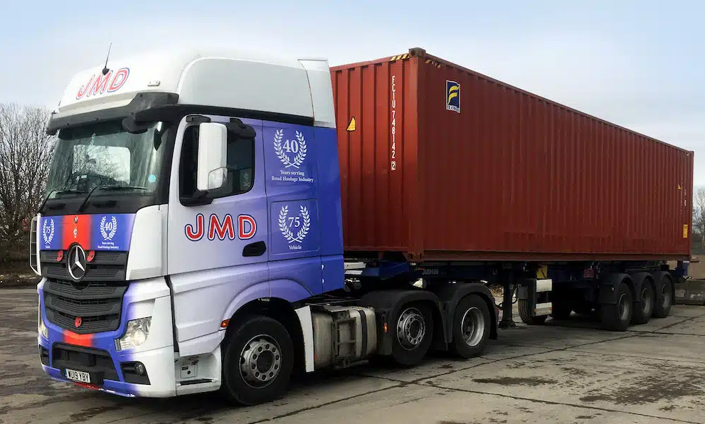 Photo of JMD lorry