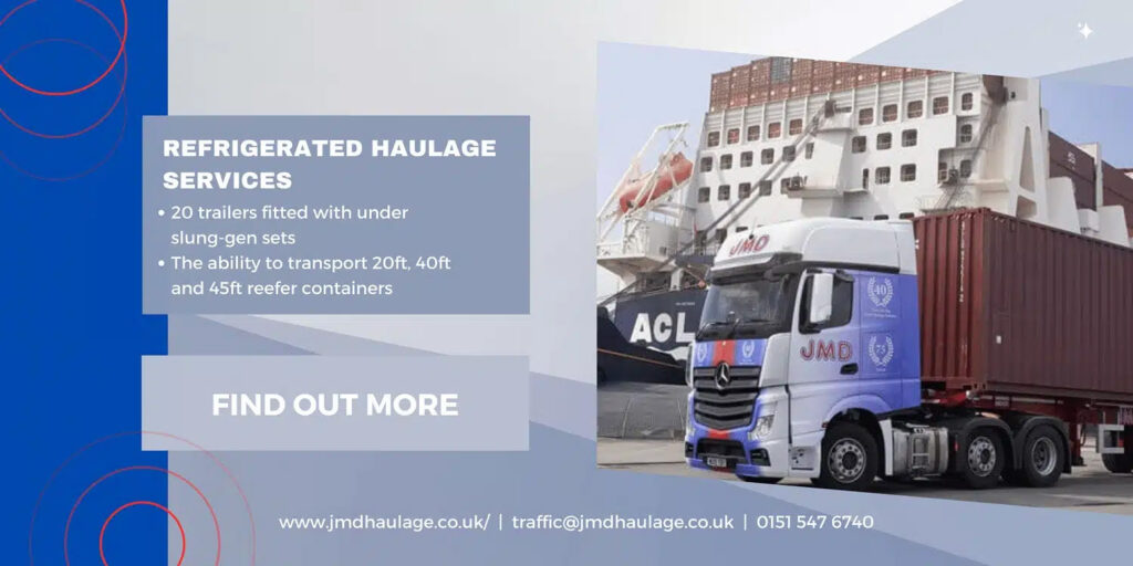 Refrigerated haulage services