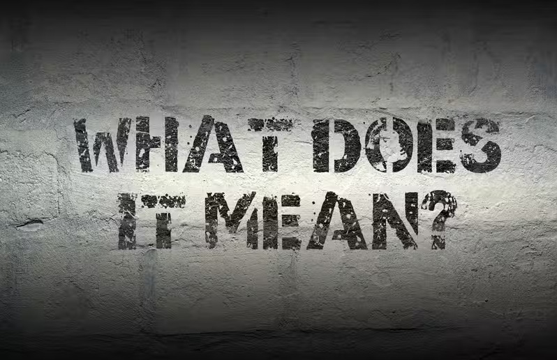 What does it mean?